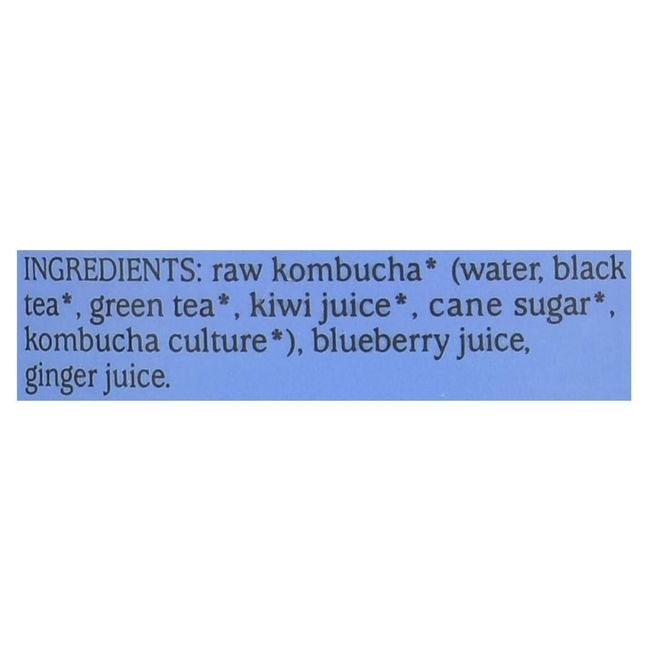 Organic Gingerberry Kombucha