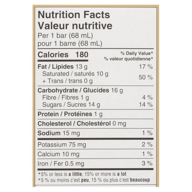 68 mL Coconut Almond Crunch Vanilla Frozen Dessert Bar