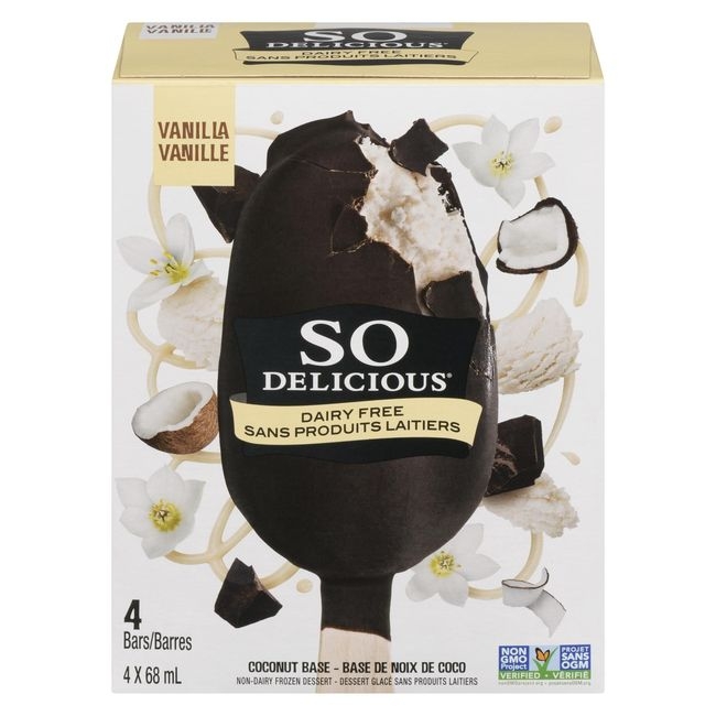68 mL Coconut Vanilla Frozen Dessert Bar