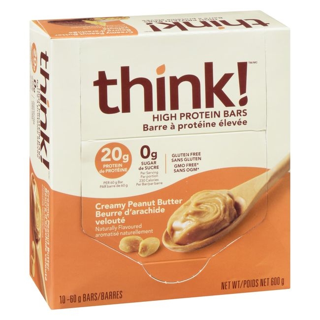 Creamy Peanut Butter High Protein Bar