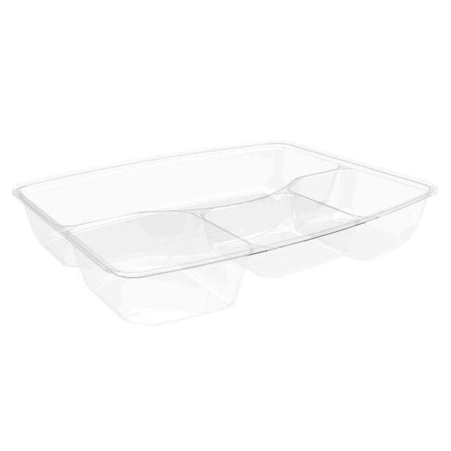 27-2 x 8-4 oz 4 Compartment Lunch Box