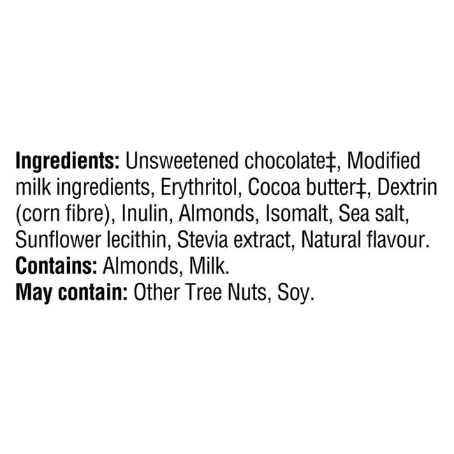 36 Percent Cacao Salted Almond Milk Chocolate Style Bar