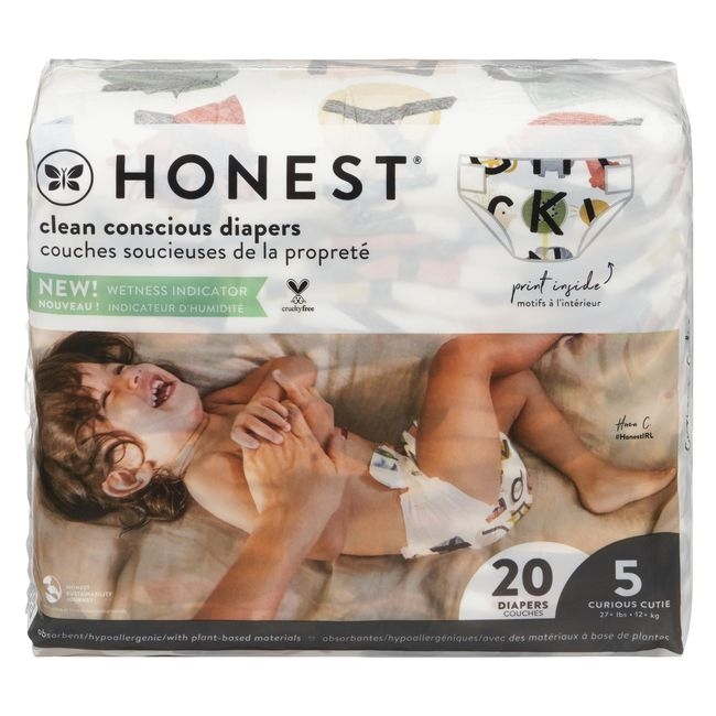 Clean Conscious All The Letters Size 5 Diaper