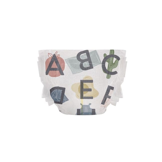 Clean Conscious All The Letters Size 6 Diaper