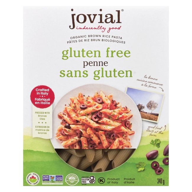 Organic Brown Rice Penne Pasta