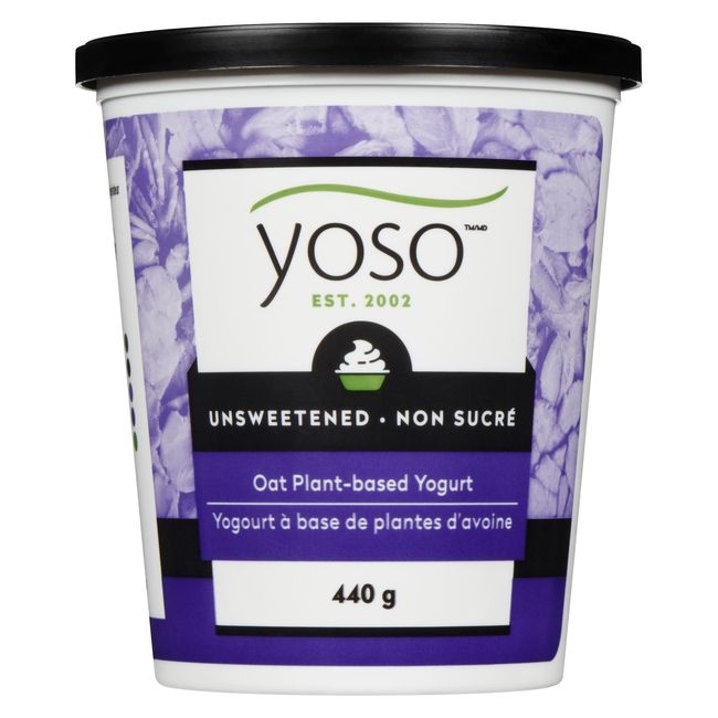 Unsweetened Oat Plant Based Yogurt