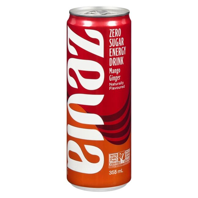 Mango Ginger Zero Sugar Energy Drink