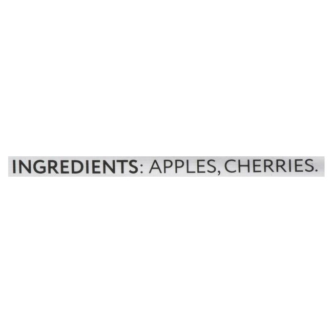 1 Apple 10 Cherry Fruit Bar