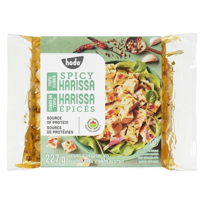 Spicy Harissa Tofu Cubes