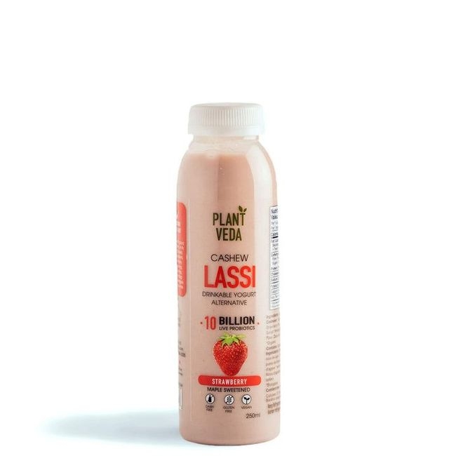 Strawberry Cashew Lassi