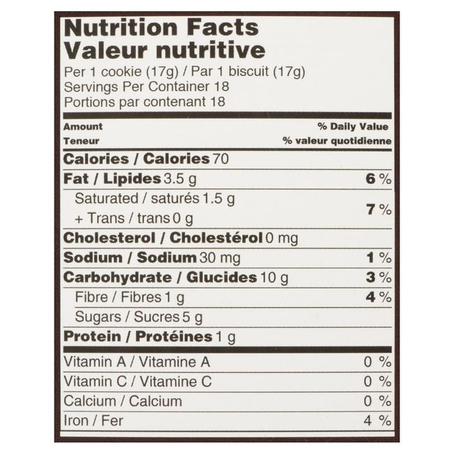 Plant Based Chocolate Chip Cookie