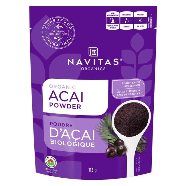 Navitas Organics Acai Powder, 113 G -- 12 Per Case