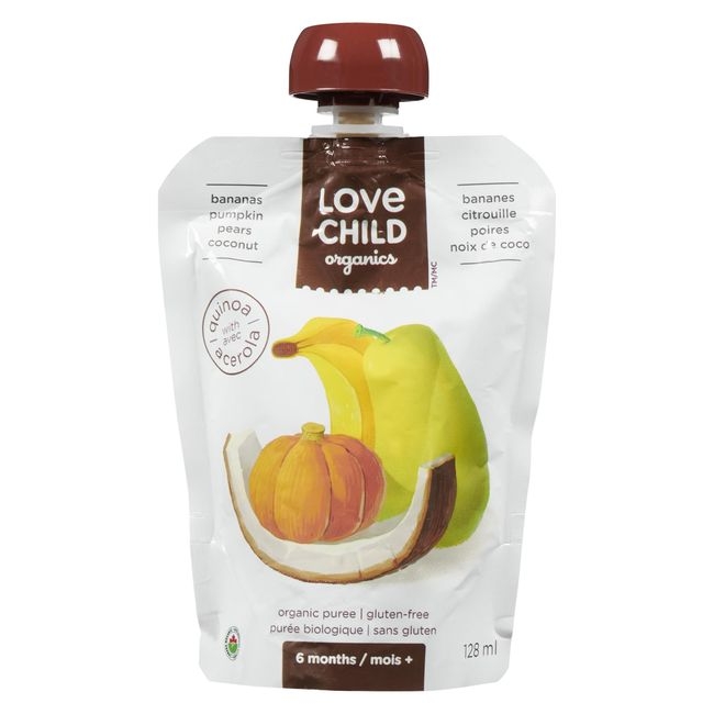 Bananas Pumpkin Pears Coconut Puree