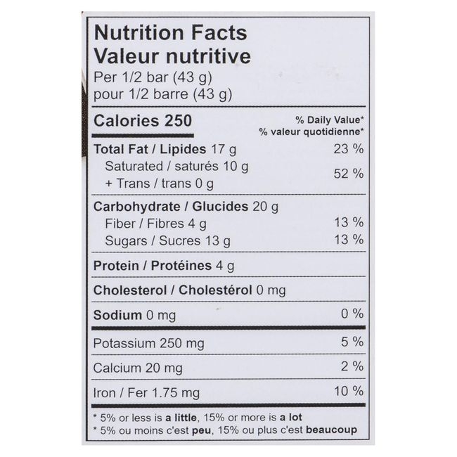 Organic Salted Almond 70 Percent Dark Chocolate Bar