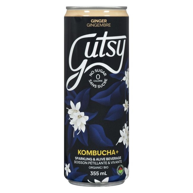 Sugar Free Ginger Flavored Kombucha