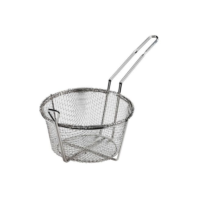 Round Nickel Plated Wire Fry Basket
