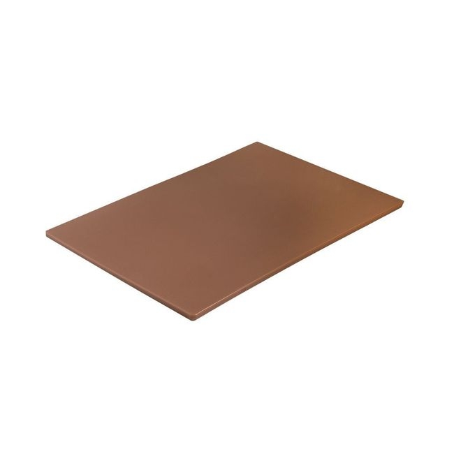 Polyethylene Medium Density Brown Cutting Board