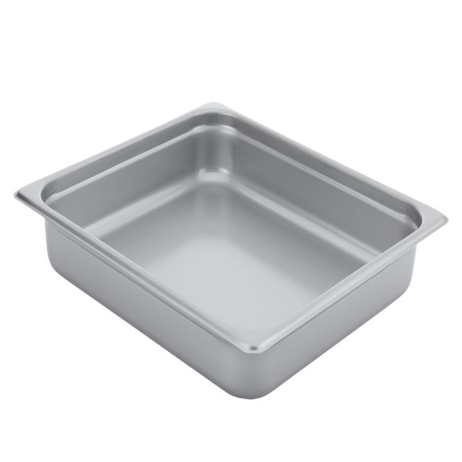 304 Stainless Steel 22 Gauge Anti Jamming Two Third Size Steam Table Pan