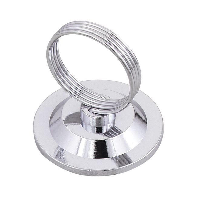 Nickel Plate Menu Card Holder