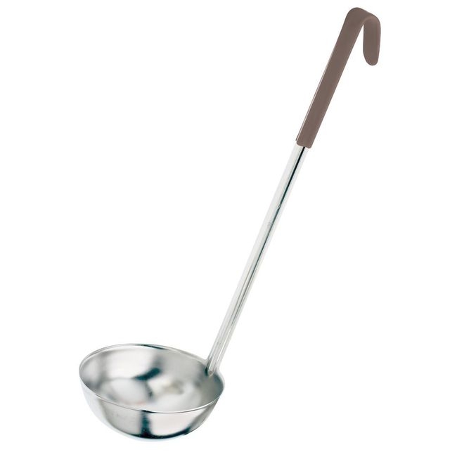 Grey Coated Handle Ladle