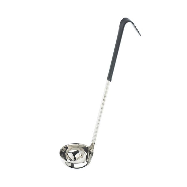 Black Coated Handle Ladle