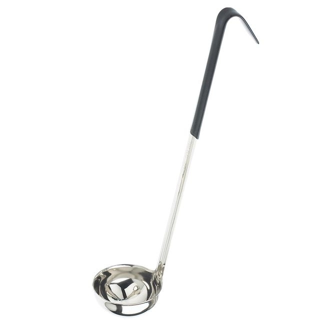 Black Coated Handle Ladle