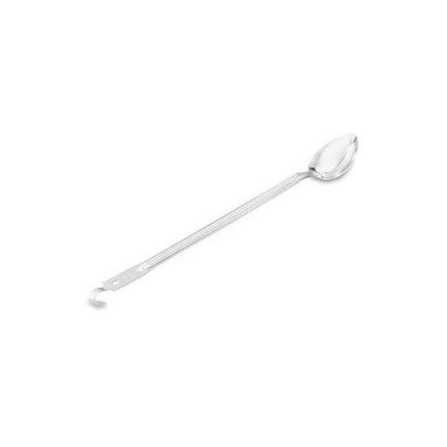 60170 Stainless Steel Solid Spoon with Hooked Handle, 21 in Length