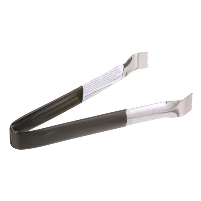 47326 Heavy Duty Stainless Steel Antimicrobial Pom Tongs with Kool-touch Handle, 6 in Length