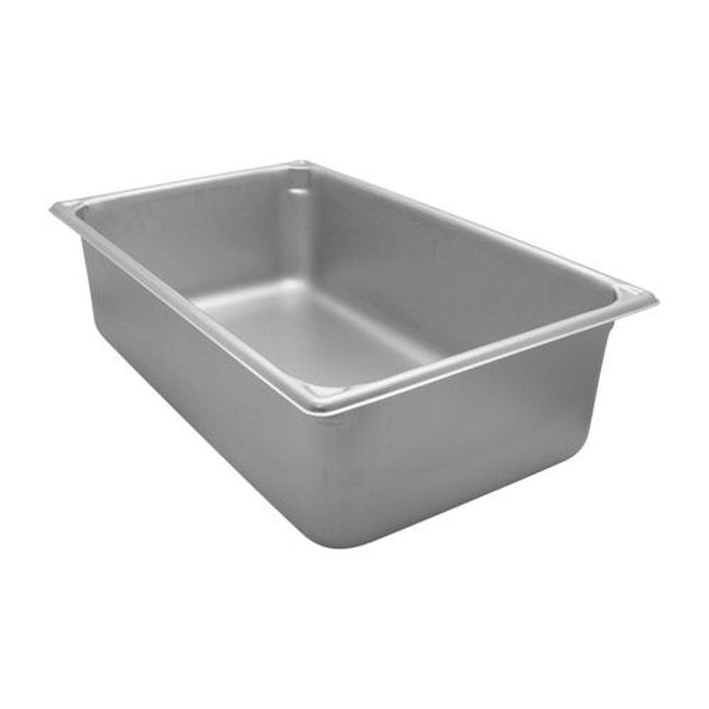 90082 Super Pan 3 Stainless Steel Full Size Steam Table Pan, 8 in Deep