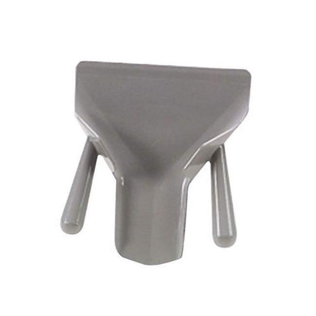 3673 Frybagger Plastic Curly French Fry Scoop with Dual Handles