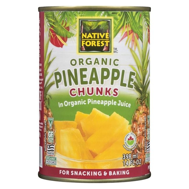 Organic Pineapple Chunks