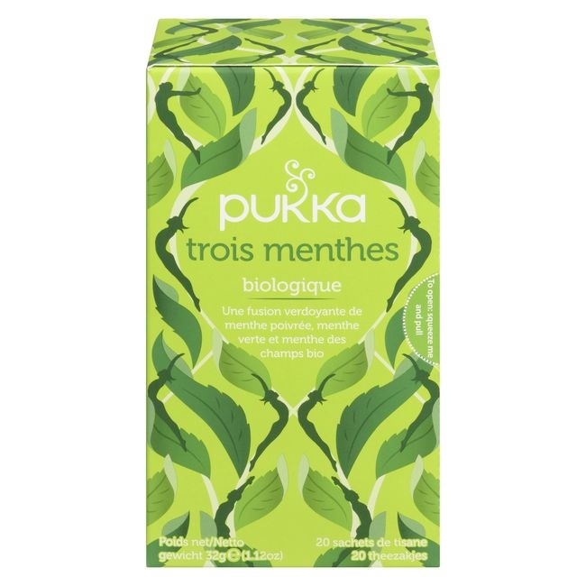 Organic Three Mint Herbal Tea