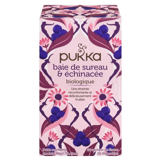 Organic Elderberry and Echinacea Herbal Tea