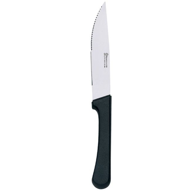 Omaha Stainless Steel Pointed Blade Steak Knife with Polypropylene Handle
