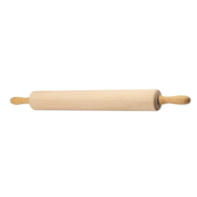 Hardwood Rolling Pin with Stainless Steel Ball Bearings