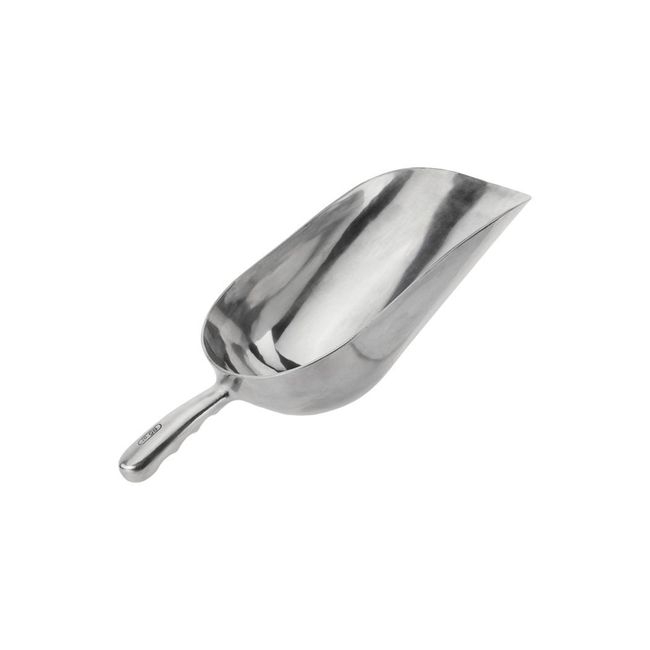 Round Bottom Aluminum Scoop