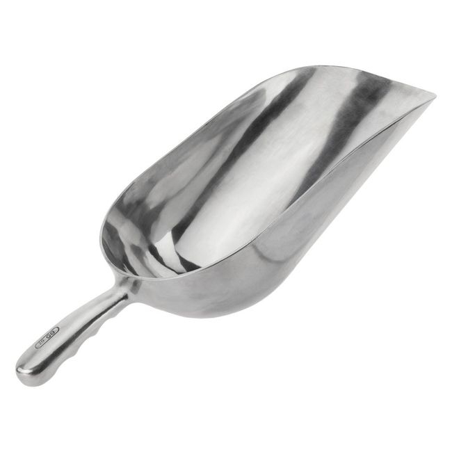 Round Bottom Aluminum Scoop