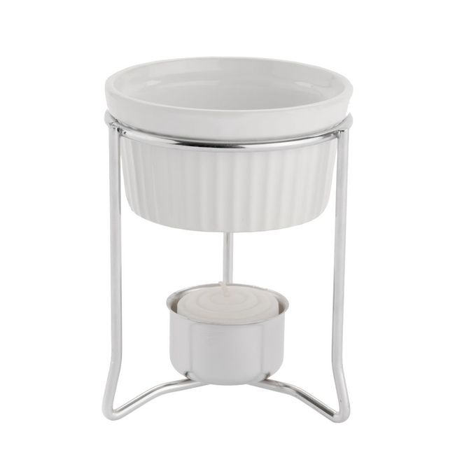 Butter Warmer with Stoneware Pot