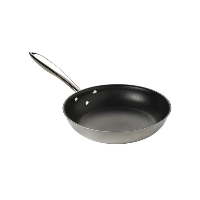 Thermalloy Stainless Steel Excalibur Coated Tri-Ply Fry Pan