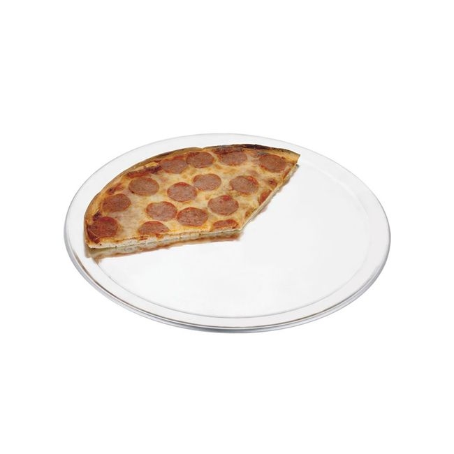 Thermalloy 18 Gauge Aluminum Wide Rim Pizza Pan