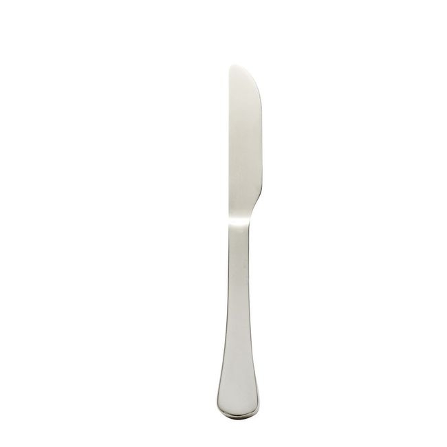 Luna 13/0 Stainless Steel Mirror Finish Serrated Dinner Knife
