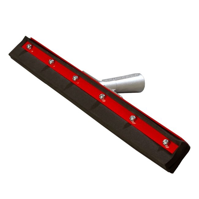 4008100 Flo-Pac Black Double Foam Neoprene Floor Squeegee, 18 in Length