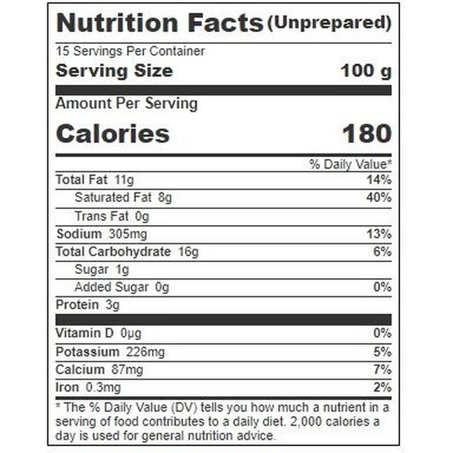 Gratins Cream and Cheese, 1500 Gram