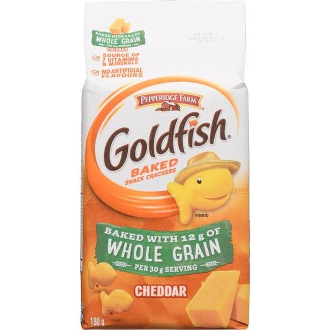 Goldfish Whole Wheat Cheddar Crackers