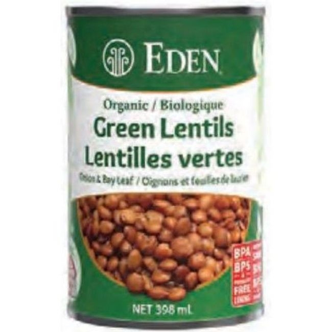 Organic Lentils with Bay Leaf and Onion