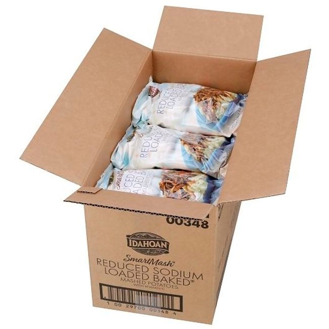 Smartmash Reduced Sodium Loaded Baked Mashed Potatoes with Vitamin C