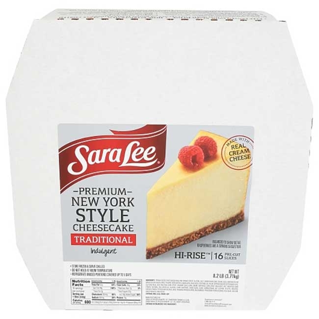 Restaurant Reserve Hi-Rise Pre-Cut 10 in Slice Cheesecake