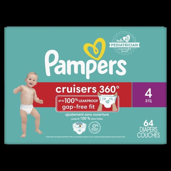 Cruiser 360 Degree Size 4 Baby Diaper