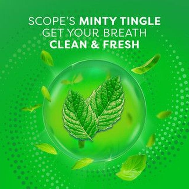 Scope Outlast Long Lasting Mint Mouthwash, 1 Liter