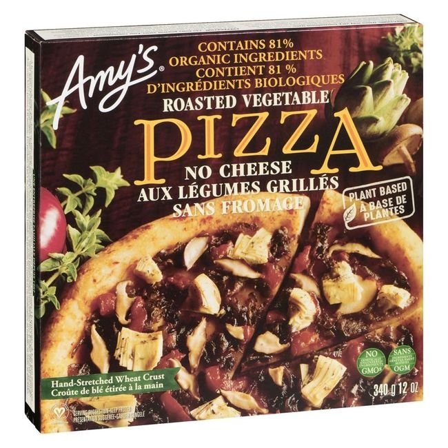 Roasted Vegetable Pizza No Cheese